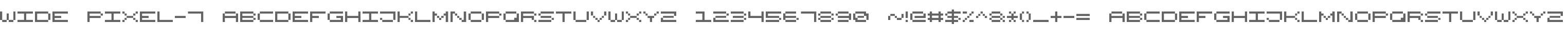 Wide Pixel-7