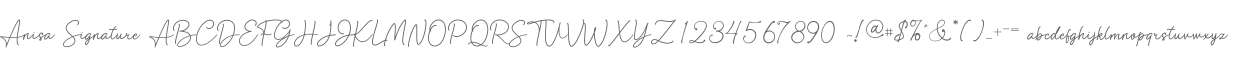 Anisa Signature