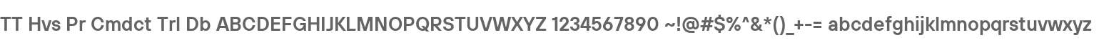 TT Hvs Pr Cmdct Trl