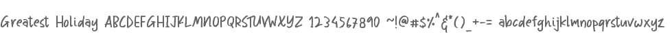 Greatest Holiday