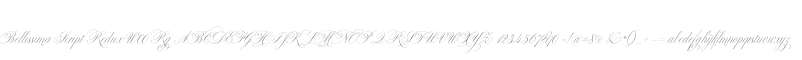 Bellissima Script Redux W00 Rg