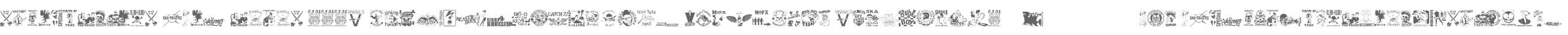 stencilpunks band logos 0001