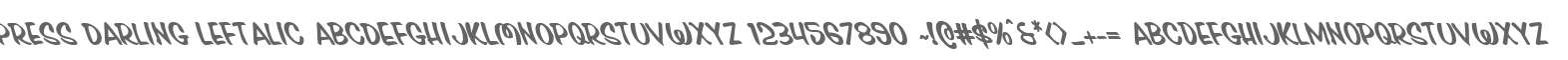 Press Darling Leftalic