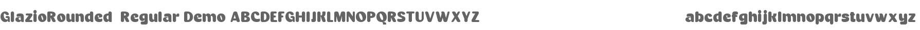 Glazio Rounded Demo