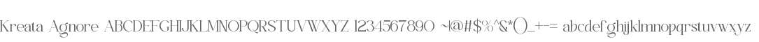 Kreata Agnore