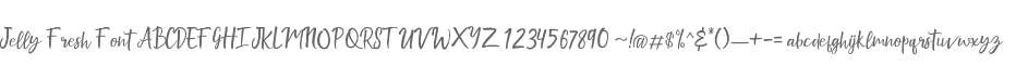 Jelly Fresh Font