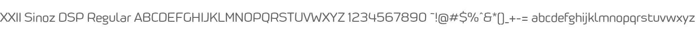 XXII Sinoz DSP Regular