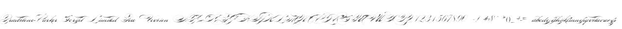 Bradstone-Parker Script Limited Free Version
