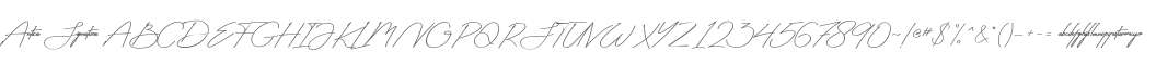 Antica Signature