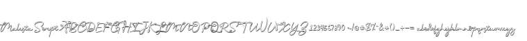 Malista Script