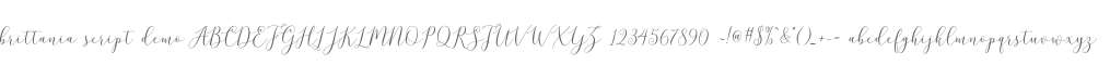 brittania script demo