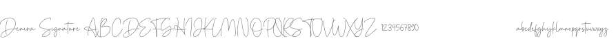 Denira Signature