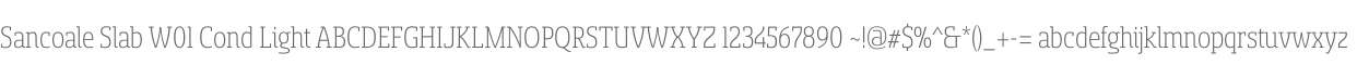 Sancoale Slab W01 Cond Light