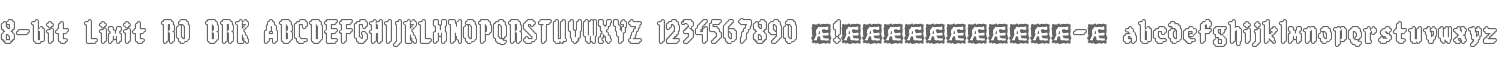 8-bit Limit RO BRK