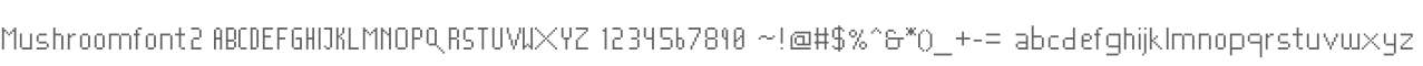 Mushroomfont2