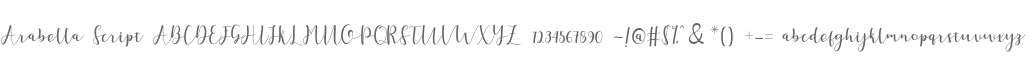 Arabella Script