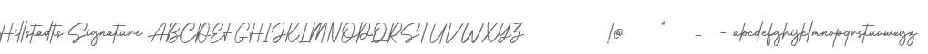 Hillstadts Signature