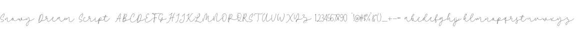 Snowy Dream Script
