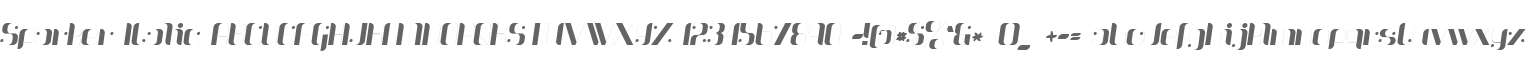 Sparker Italic