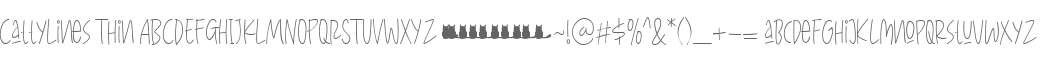 CattyLines Thin