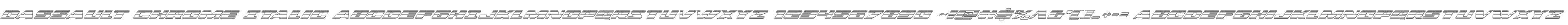 Dassault Chrome Italic