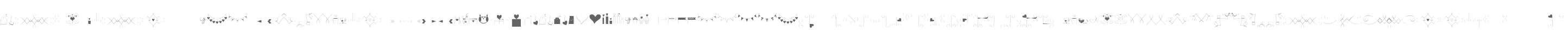 Love Story W95 Dingbats