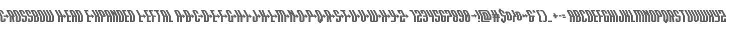Crossbow Head Expanded Leftal