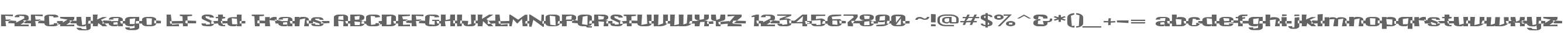 F2FCzykago LT Std Trans