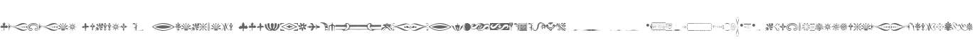 Bodoni Classic W95 Ornaments