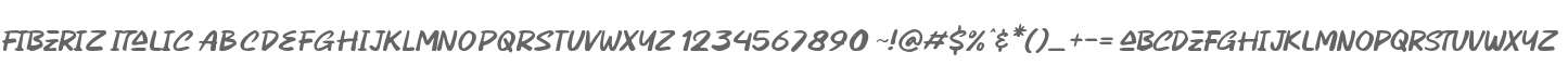 Fiberiz Italic