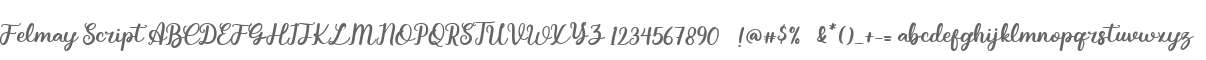 Felmay Script
