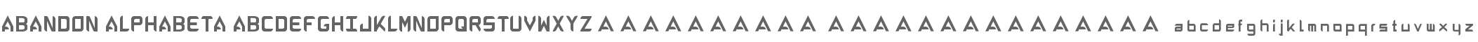 ABANDON ALPHABETA