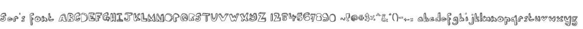 Ser's font