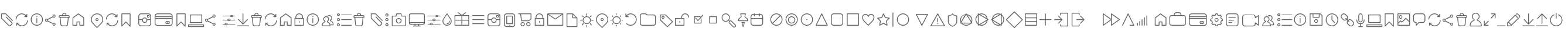Arista Pro Icons ExtraLight