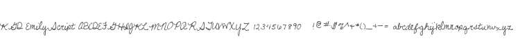 KGD EmilyScript