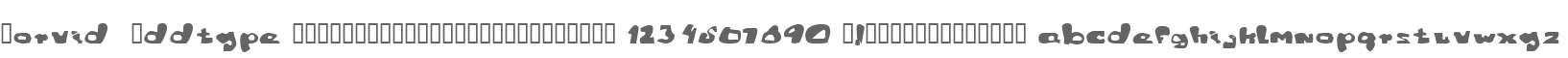Sorvid  Oddtype