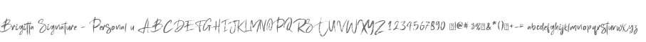 Brigitta Signature - Personal u