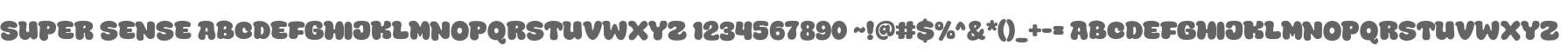 Super Sense