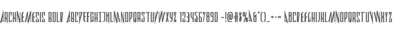 Archnemesis Bold