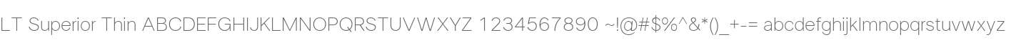 LT Superior Thin