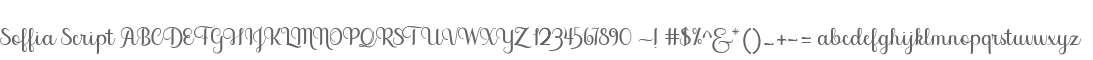 Soffia Script