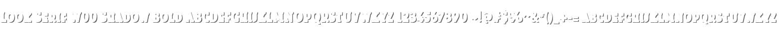 Look Serif W00 Shadow Bold
