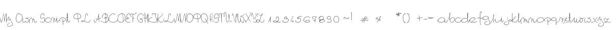 My Own Script PL