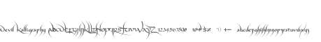 Devil Kalligraphy