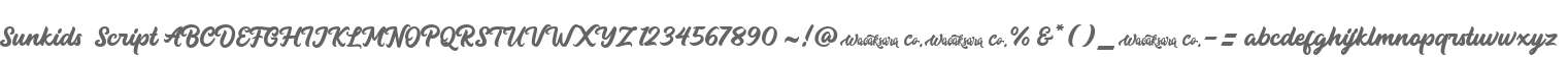 Sunkids  Script