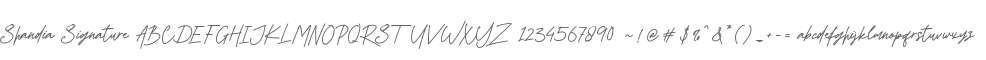 Shandia Signature