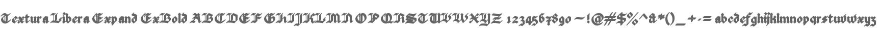 Textura Libera Expanded