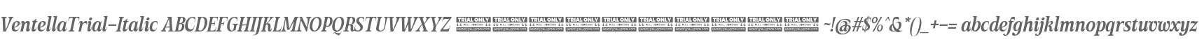 Ventella Trial