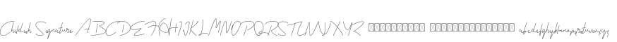 Childish Signature