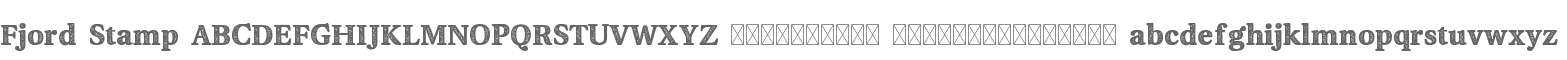 Fjord Stamp